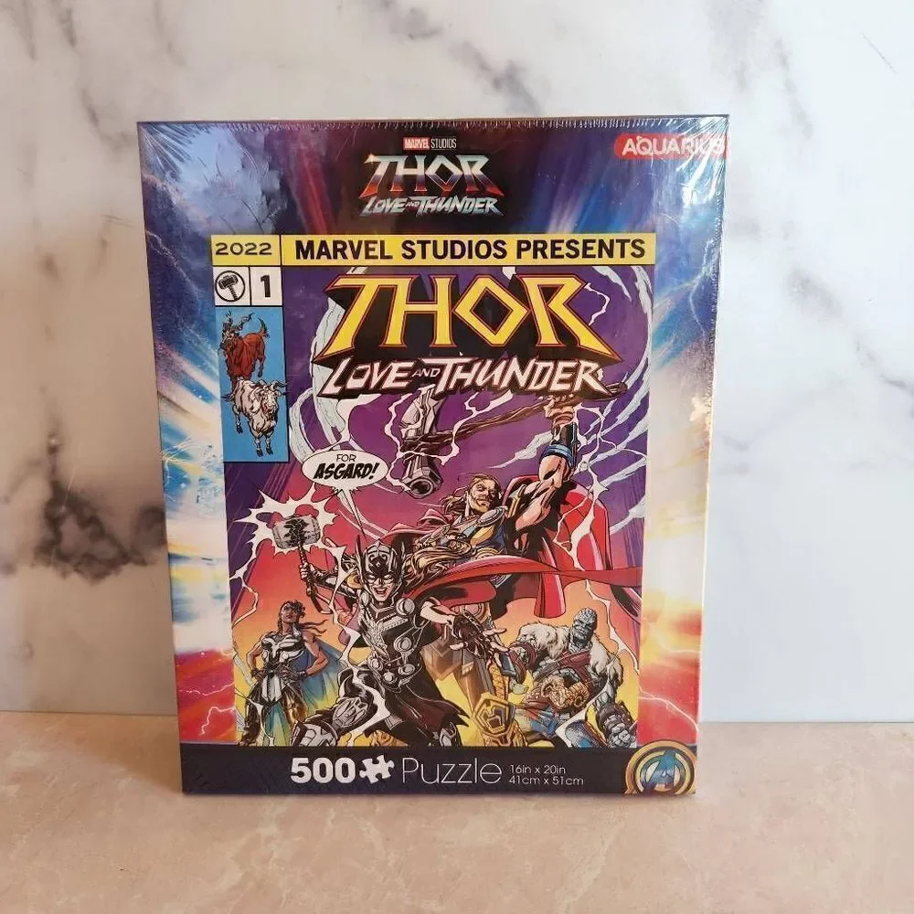 Marvel Thor Love & Thunder 500 piece puzzle New 14x19